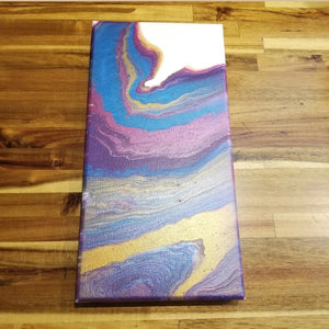 "Golden Rim" 7x14 canvas